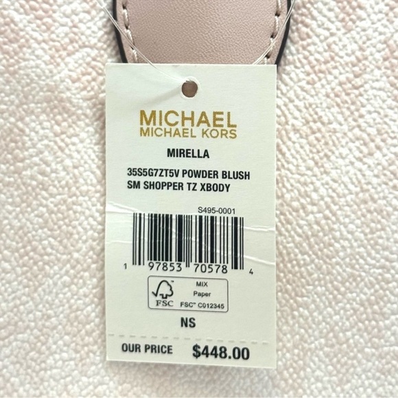 Michael Kors Mirella Small Ombré Signature Logo Crossbody Bag - Picture 11 of 11